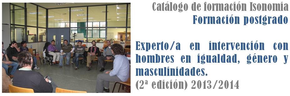 IMAGEN CURSO INTERVENCIÓN CON HOMBRES 2013 DIFUSION